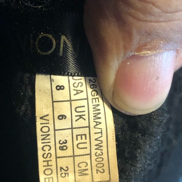 Vionic 26Gemma 26 Gemma Women’s Black Orthotic Slip On Mules Slippers Size 8 - Picture 9 of 11